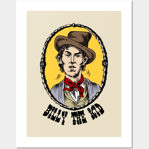 Billy the Kid Wall Art by FieryWolf